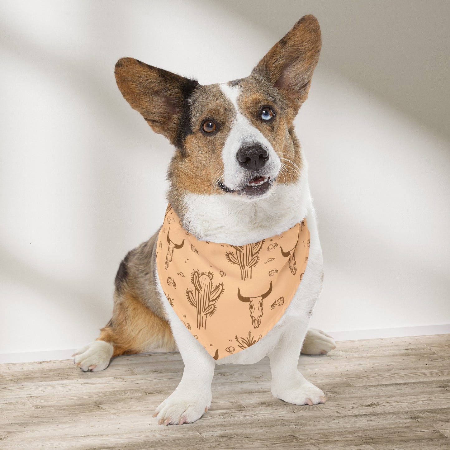 Western Desert Cowboy Tie On Bandana
