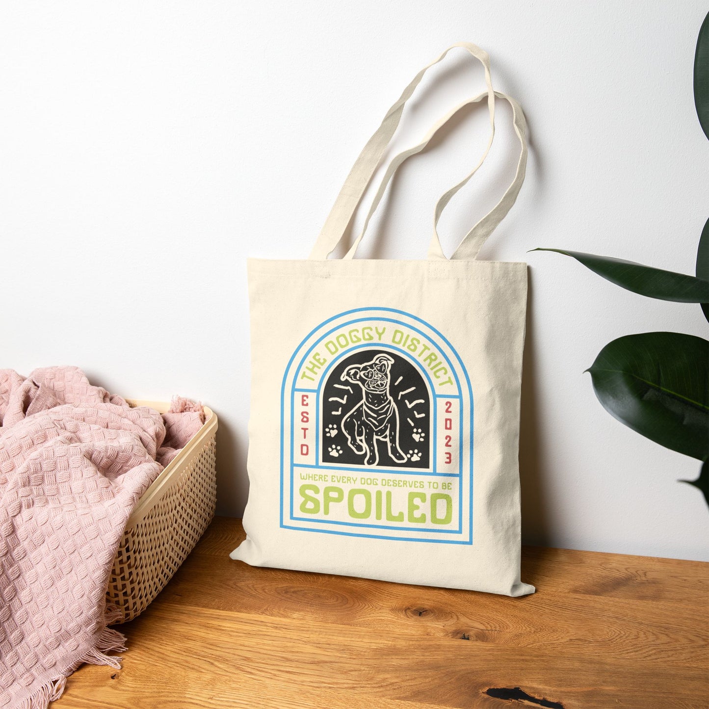 Cotton Canvas Tote Bag