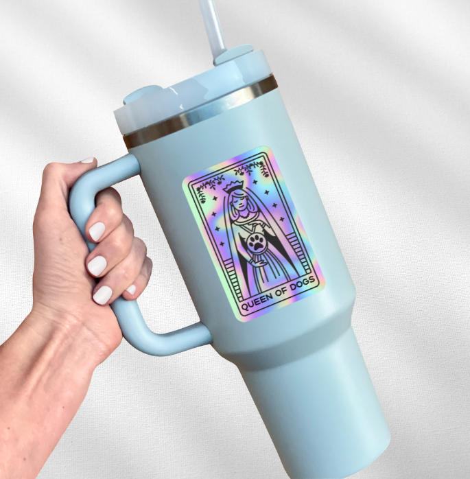 Queen of Dogs Sticker