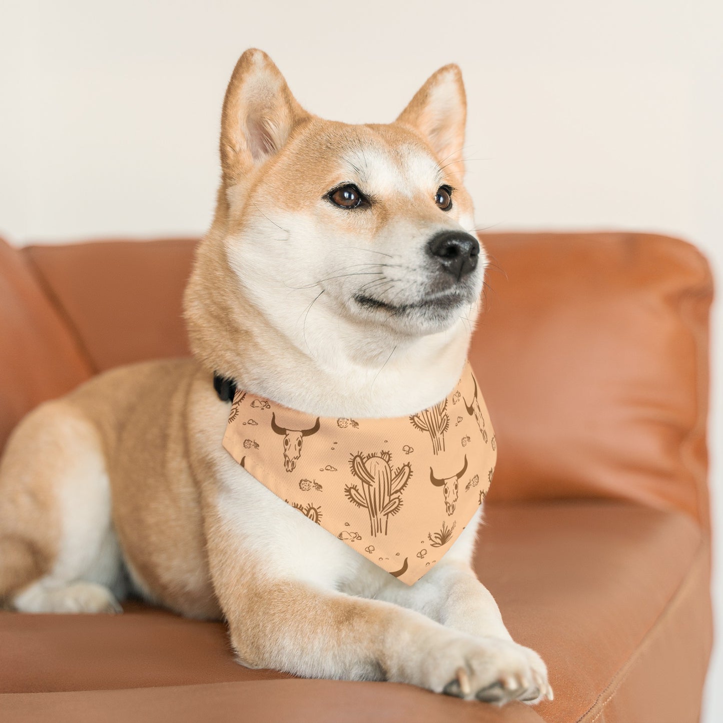 Western Desert Cowboy Bandana Collar