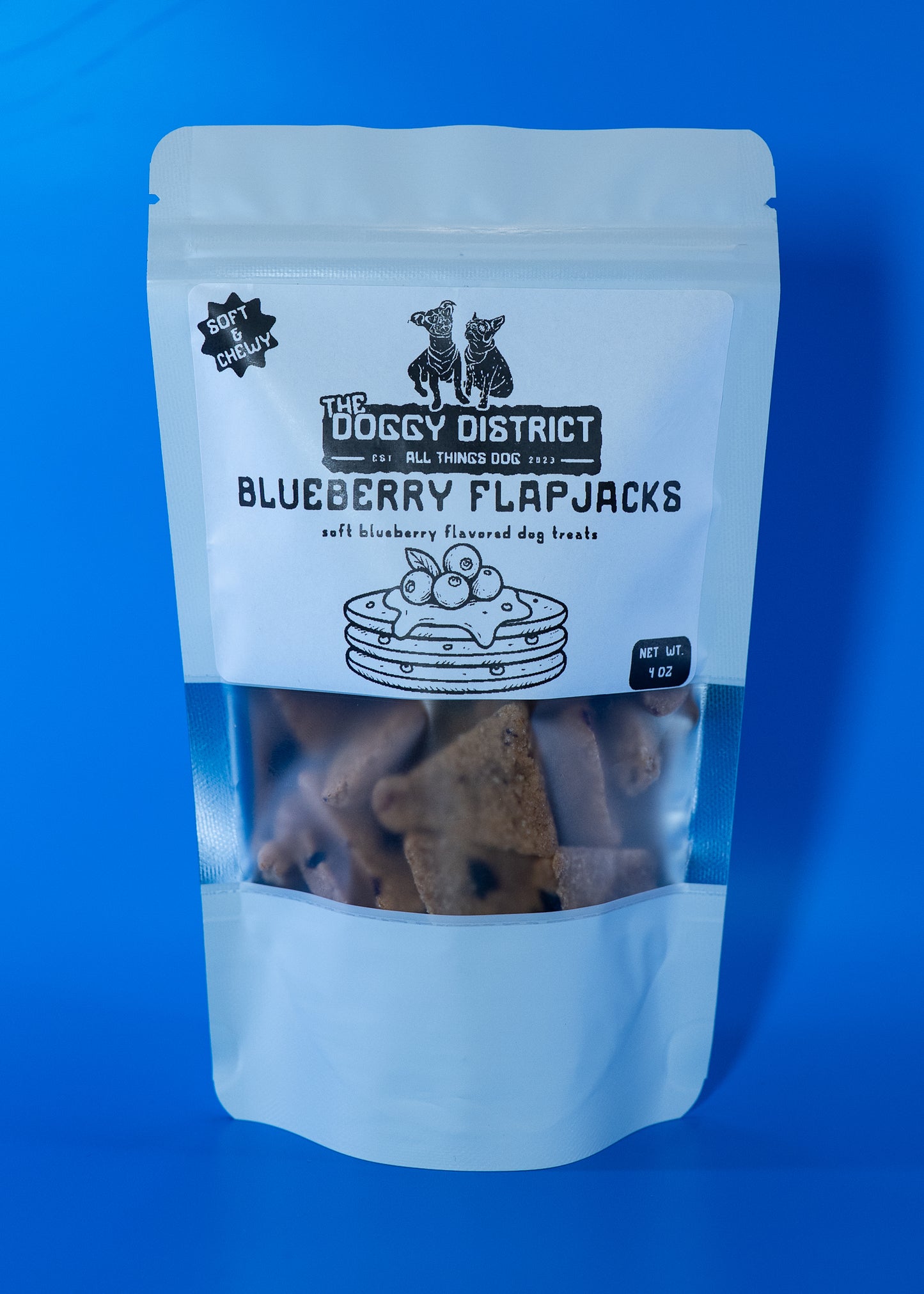 Blueberry Flapjacks